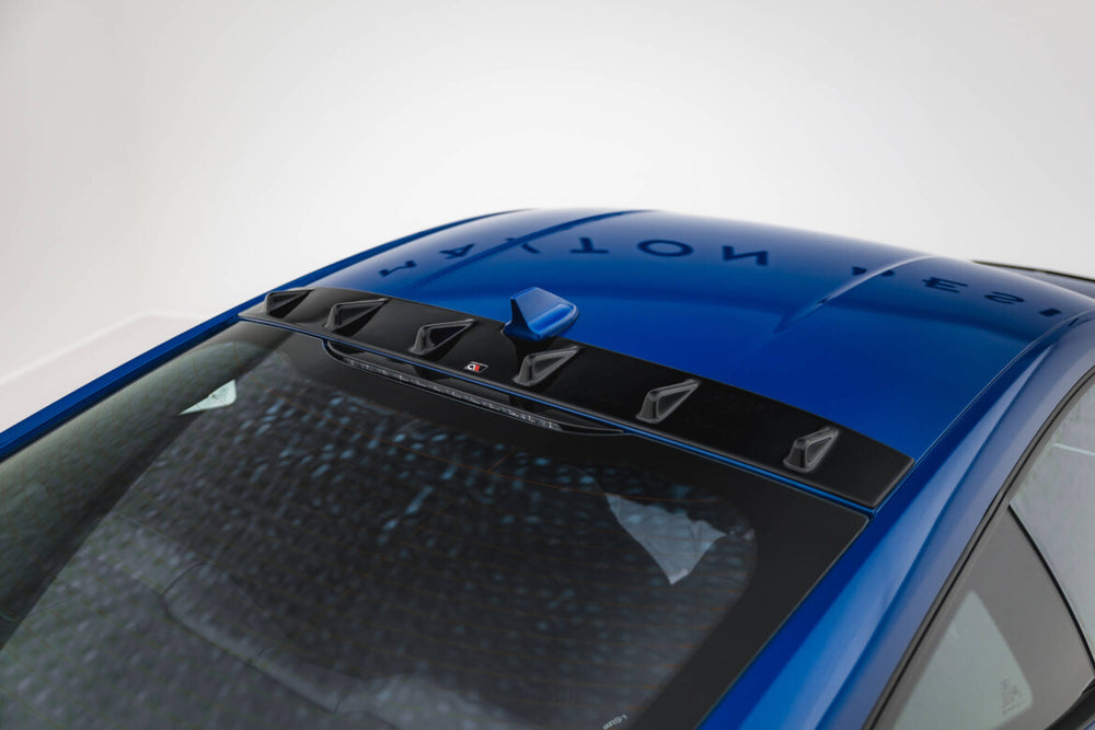 Maxton Parts - Heckscheiben Spoiler passend für Ford Mustang Dark Horse Mk7 schwarz Hochglanz