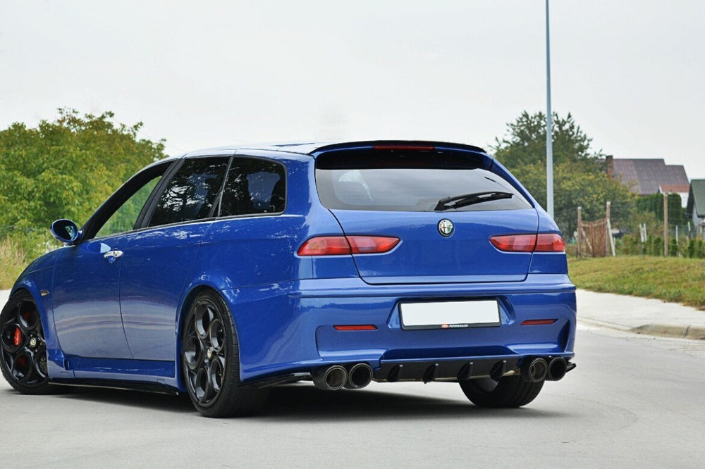 Maxton Parts - Heckspoiler Lippe passend für Alfa Romeo 156 GTA SW schwarz Hochglanz