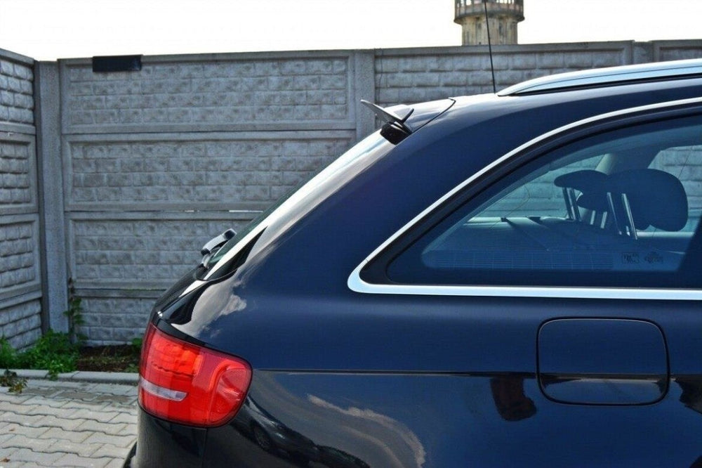 Maxton Parts - Heckspoiler Lippe passend für Audi A4 B8 / B8 FL Avant schwarz Hochglanz
