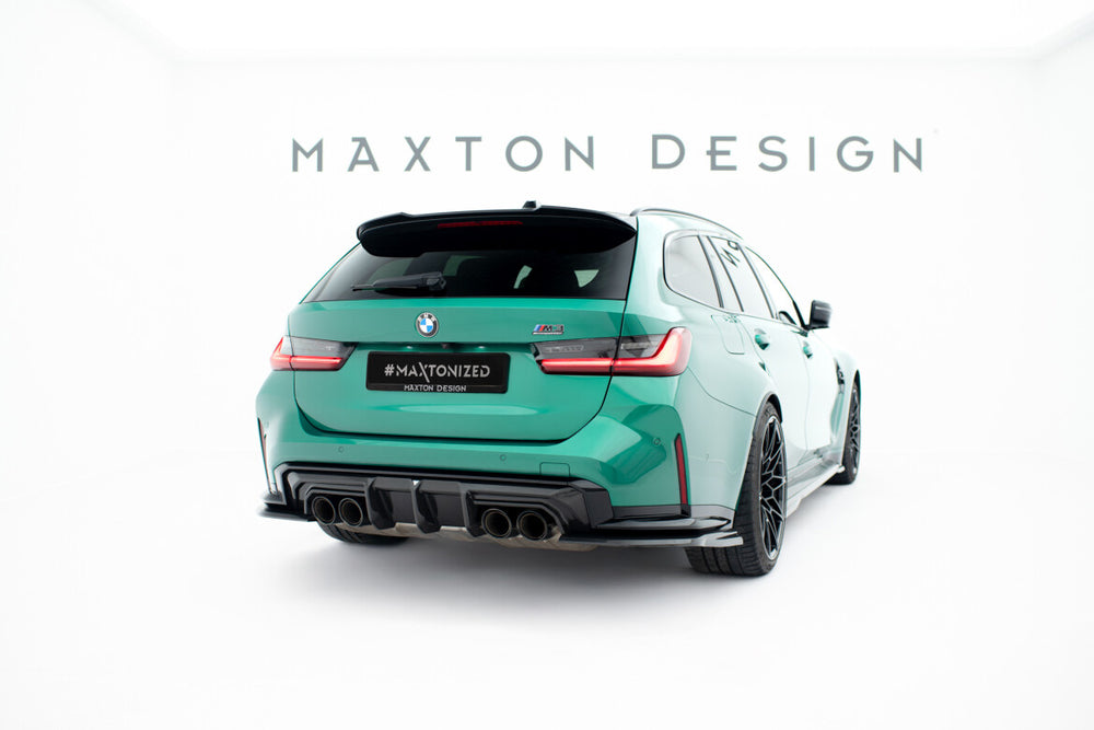 Maxton Parts - Heckspoiler Lippe passend für BMW 3er Standard / M340 / M-Paket / M3 Touring G21 / G81 schwarz Hochglanz