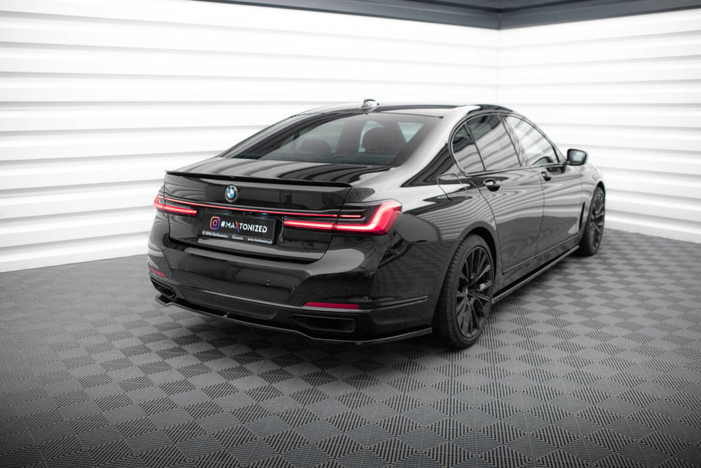 Maxton Parts - Heckspoiler Lippe passend für BMW 7 G11 / G12 schwarz Hochglanz