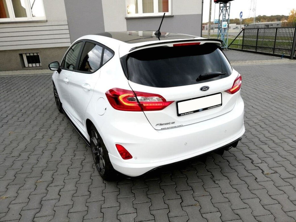 Maxton Parts - Heckspoiler Lippe passend für Ford Fiesta Mk8 schwarz Hochglanz