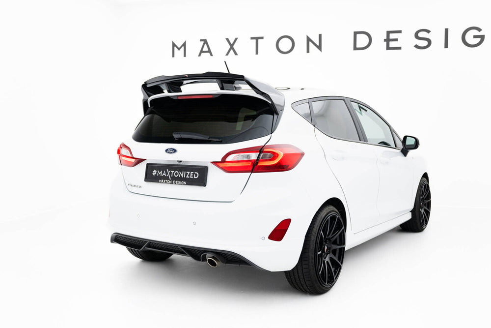 Maxton Parts - Heckspoiler Lippe passend für Ford Fiesta ST / ST-Line Mk8 / Mk8 FL (für Spoiler FO-FI-8-ST-FH1FP) schwarz Hochglanz