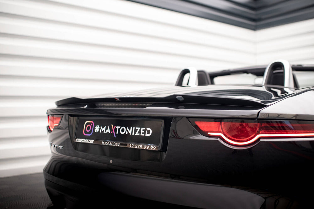 Maxton Parts - Heckspoiler Lippe passend für Jaguar F-Type Mk1 FL schwarz Hochglanz