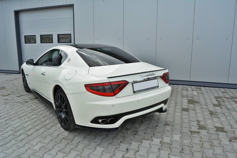 Maxton Parts - Heckspoiler Lippe passend für Maserati Granturismo Mk1 schwarz Hochglanz