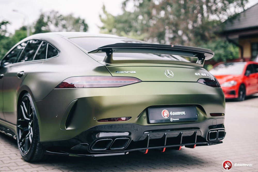 Maxton Parts - Heckspoiler Lippe passend für Mercedes-AMG GT 63S 4-Door Coupe X290 schwarz Hochglanz