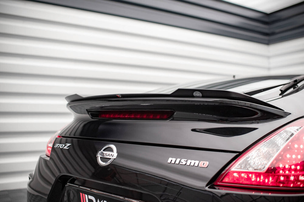 Maxton Parts - Heckspoiler Lippe passend für Nissan 370Z Nismo FL schwarz Hochglanz