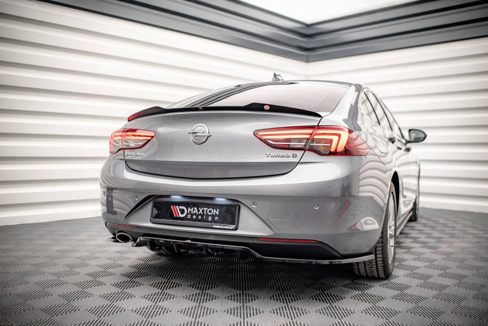 Maxton Parts - Heckspoiler Lippe passend für Opel Insignia Mk2 schwarz Hochglanz