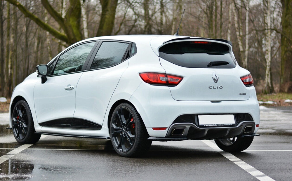 Maxton Parts - Heckspoiler Lippe passend für Renault Clio MK4 RS schwarz Hochglanz