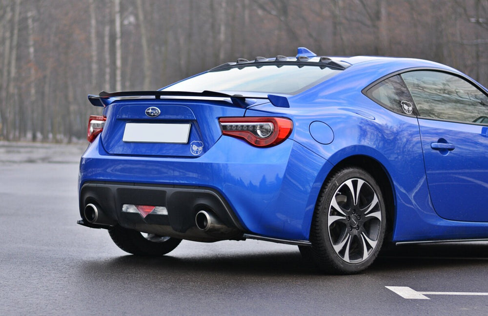 Maxton Parts - Heckspoiler Lippe passend für Toyota GT86 FL / Subaru BRZ Mk1 FL schwarz Hochglanz