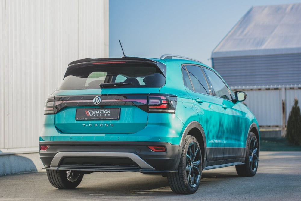 Maxton Parts - Heckspoiler Lippe passend für VW T-Cross schwarz Hochglanz