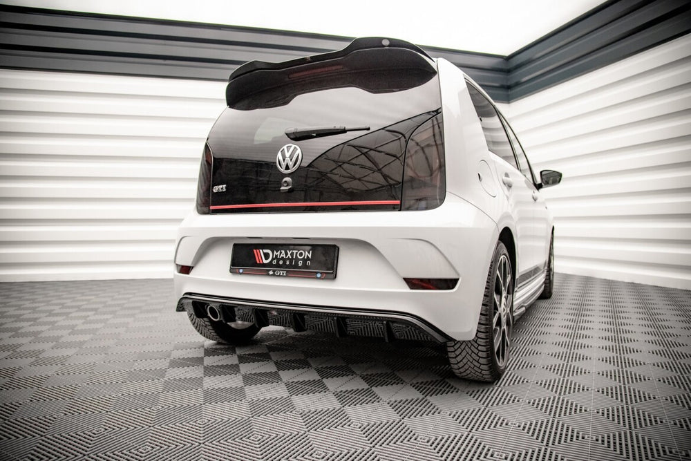 Maxton Parts - Heckspoiler Lippe passend für VW Up GTI schwarz Hochglanz