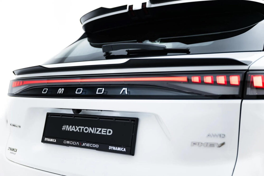 Maxton Parts - Heckspoiler Lippe unten passend für Omoda 9 Mk1 schwarz Hochglanz