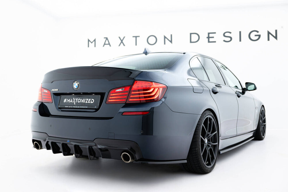 Maxton Parts - Heckspoiler passend für BMW 5er Limousine F10 / F10 FL schwarz Hochglanz