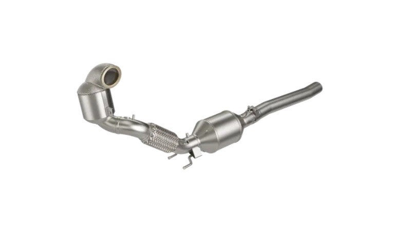 HJS Downpipe passend für Audi TT III 8S 2.0 OPF DKZB / DKTB