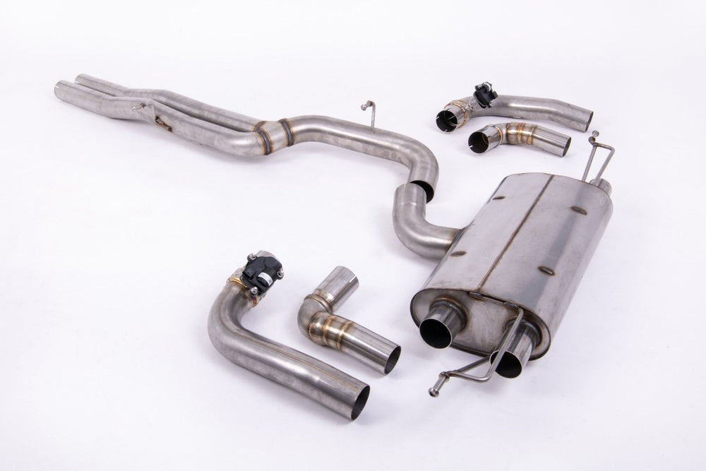 Milltek Klappen Auspuffanlage passend für Audi RS3 8Y Sportback ab OPF - ungedämpft (non-resonated)