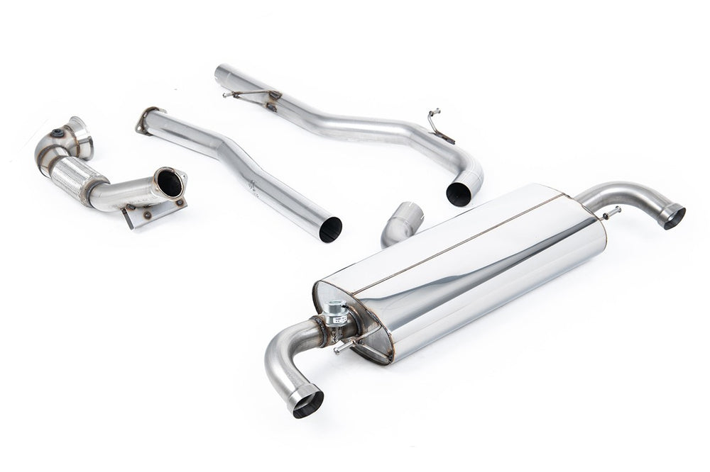 Milltek Klappen Auspuffanlage passend für Audi TT Mk2 TT RS 2.5 TFSI quattro ohne High-Flow-Sportkatalysator