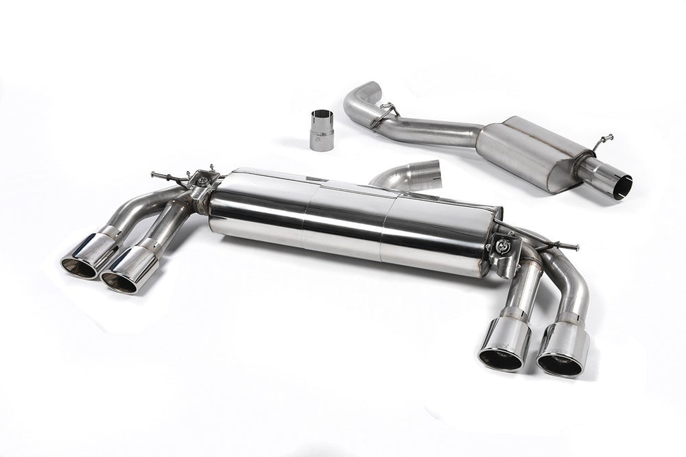 Milltek Klappen Auspuffanlage passend für Audi TT Mk3 2.0 TFSI quattro
