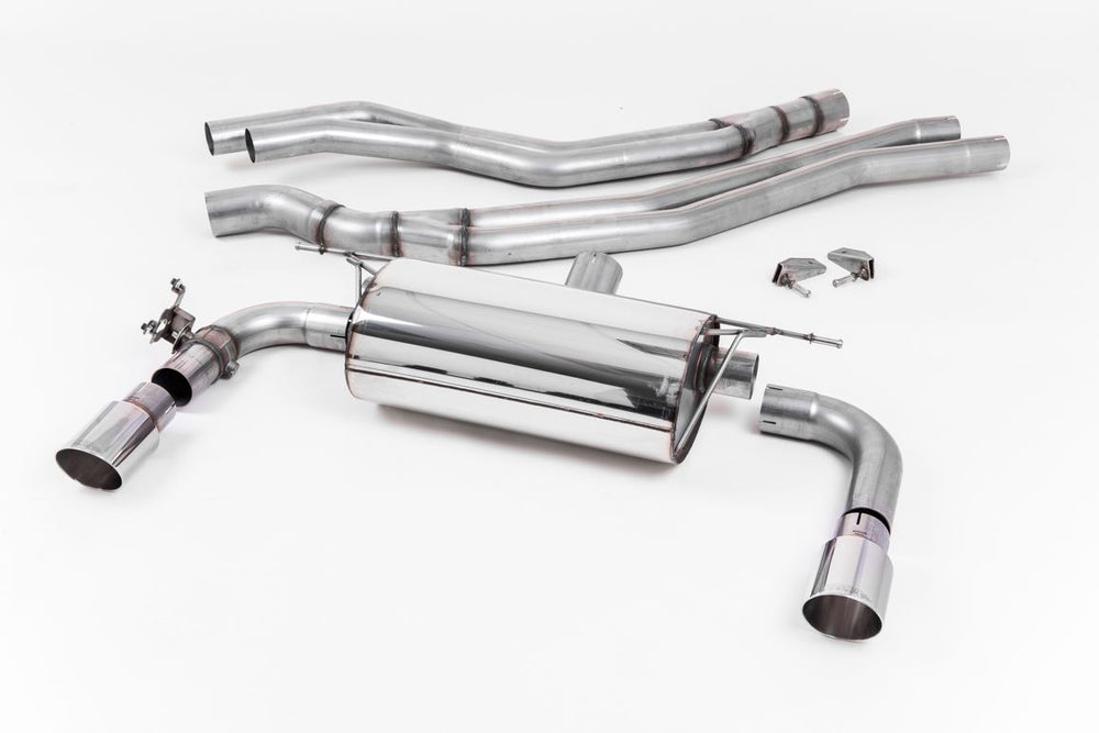 Milltek Klappen Auspuffanlage passend für BWM M2 M240i Coupe F22 ab Kat