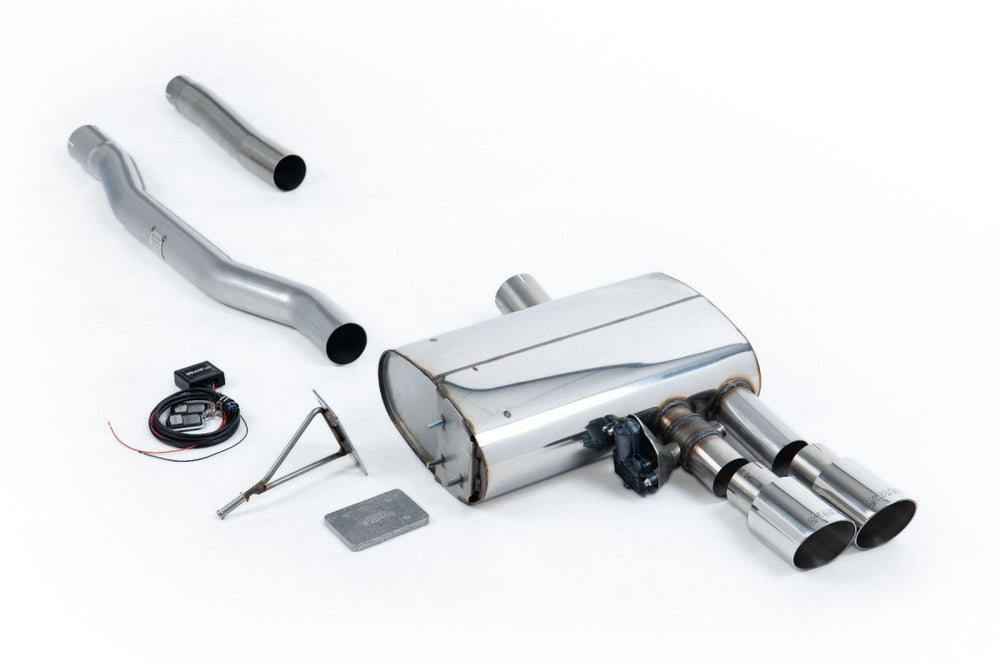 Milltek Klappen-Auspuffanlage passend für Mini Cooper Mk3 F56 S 2.0 Turbo ab Partikelfilter