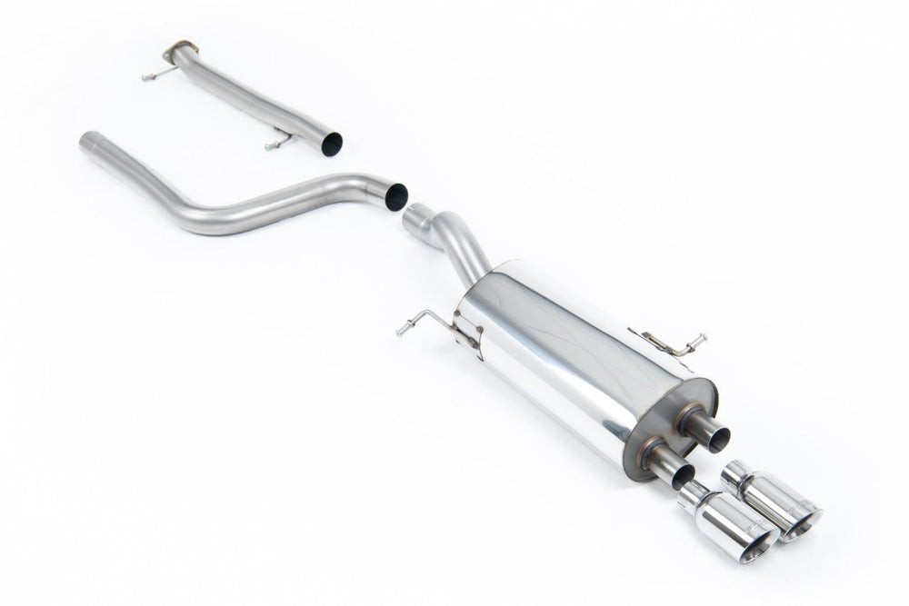 Milltek Sport Abgasanlage passend für Ford Fiesta Mk7/7.5 ST 1.6T - non-resonated