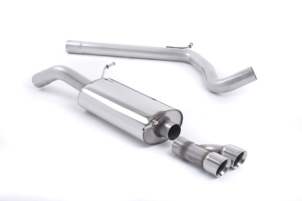 Milltek Sport Auspuffanlage passend für Audi A1 8X 1.4 TFSI S line & VW Polo GTI 1.4 non-resonated