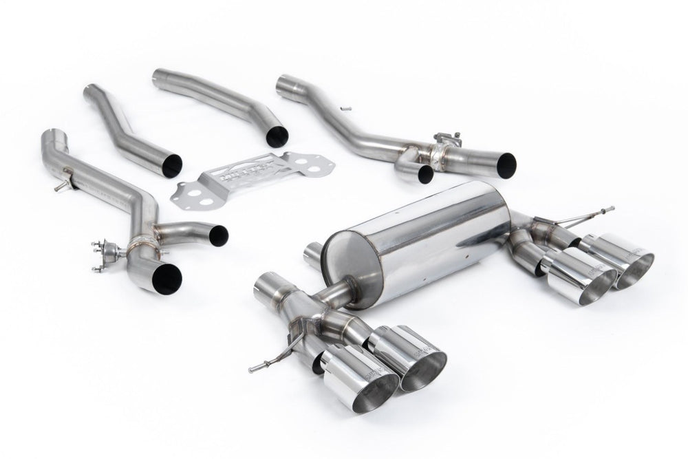 Milltek Sport Auspuffanlage passend für BWM M3 Competition G80/G81 3.0 Turbo & M4 Competition G82 S58