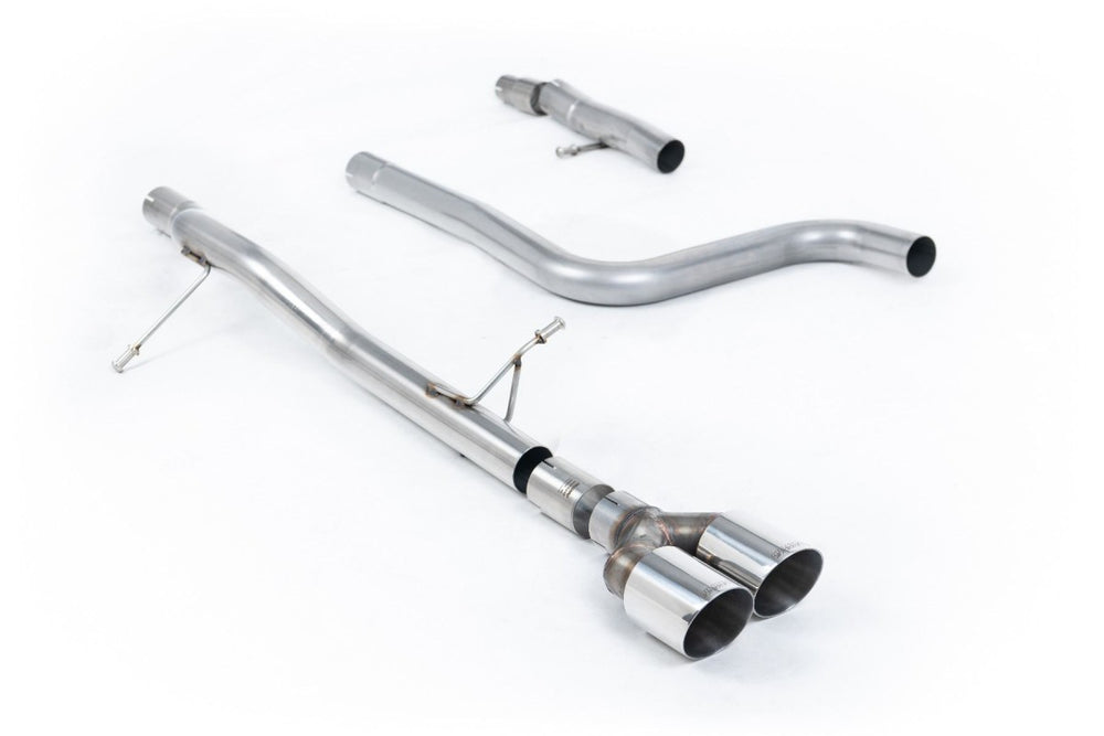 Milltek Sport Auspuffanlage passend für Ford Fiesta MK8 1.0T ab OPF mit ST-Heckdiffusor - ungedämpft