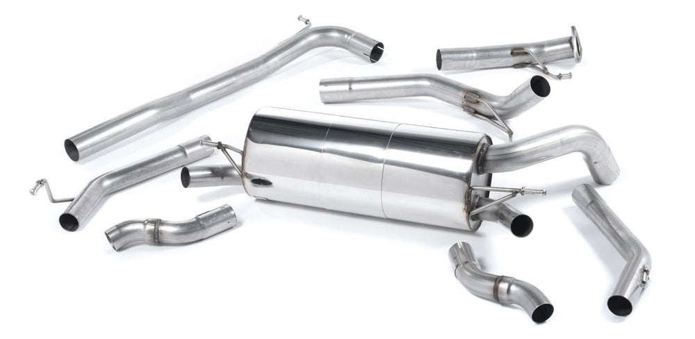 Milltek Sport Auspuffanlage passend für Honda Acura Civic Type R 2.0 i-VTEC FN2 non-resonated (ungedämpft)