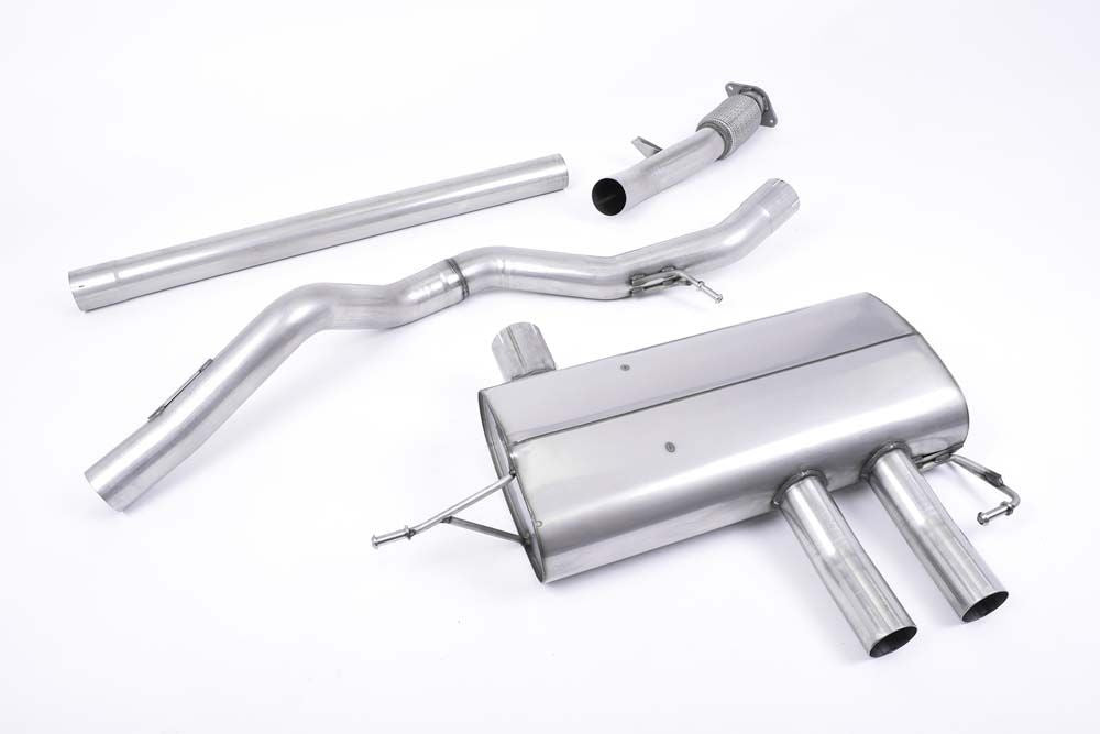 Milltek Sport Auspuffanlage passend für Renault Alpine Megane IV Renaultsport 280 - ungedämpft (non-resonated)