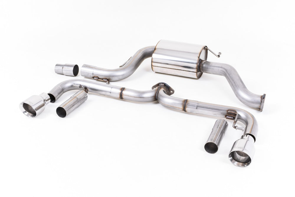 Milltek Sport Auspuffanlage passend für Volkswagen Beetle 2.0 TSI (A5 Chassis) ungedämpft