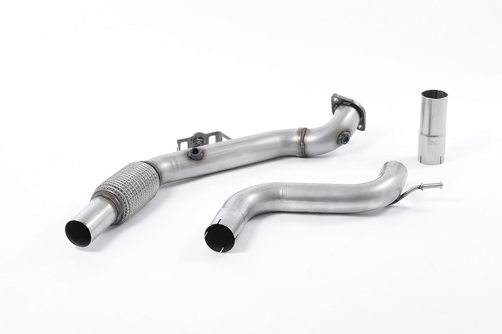 Milltek Sport Downpipe (ohne Kat) passend für Ford Mustang 2.3 S550/S650 Fastback 70mm (SSXFD172)