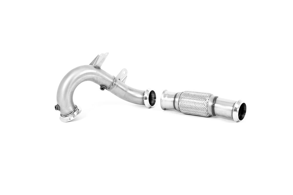 Milltek Sport Downpipe (ohne Kat) passend für Mercedes A-Klasse A45S AMG 2.0 Turbo W177 & CLA45S Coupe Shooting Brake 80mm