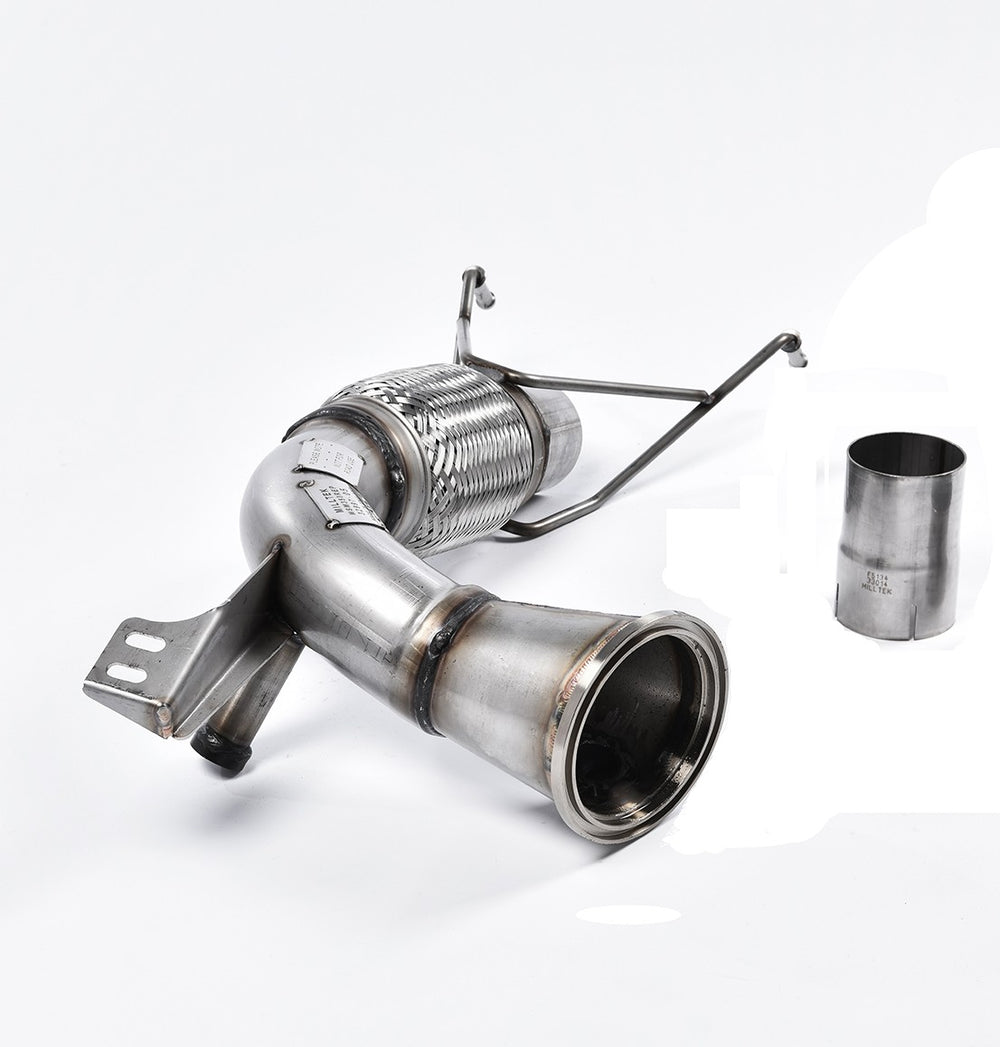 Milltek Sport Downpipe (ohne Kat) passend für Mini Cooper S Mk3 2.0 Turbo 69,85mm (SSXM426)