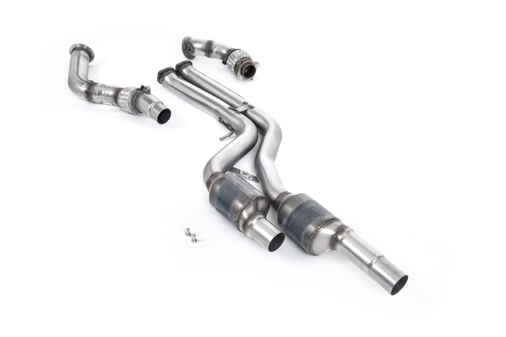 Milltek Sport Downpipe ohne Katalysator passend für BMW M3 & M4 F80/82/83 Coupe Convertible Competition CS Saloon (SSXBM1127)