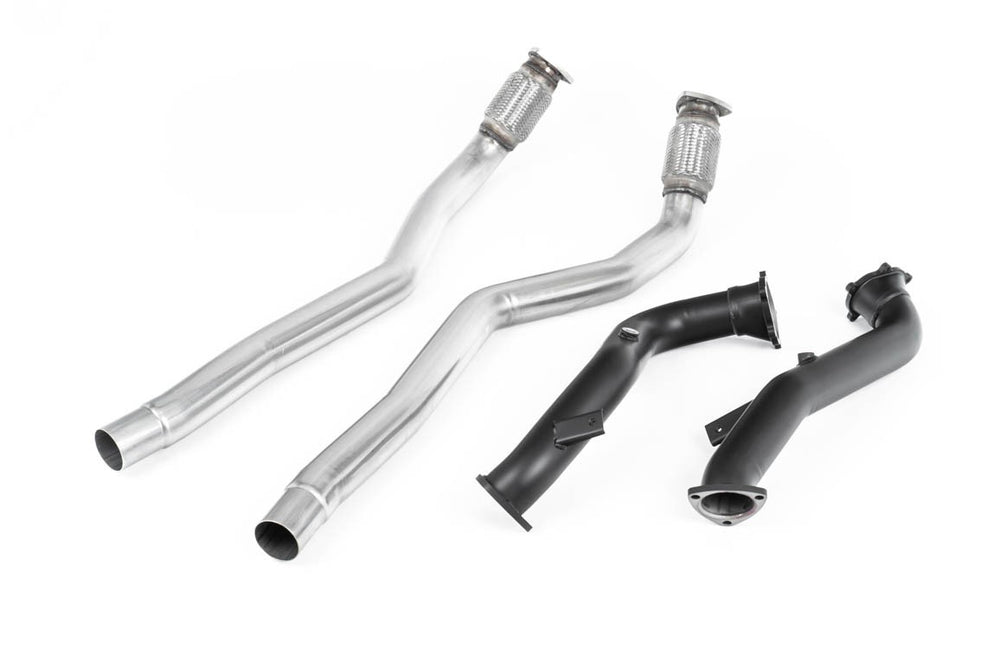 Milltek Sport Downpipe passend für Audi RS6 & RS7 C7 4.0 TFSI bi-turbo & Audi S6 4.0 TFSI C7 & S7 Sportback 76,2mm