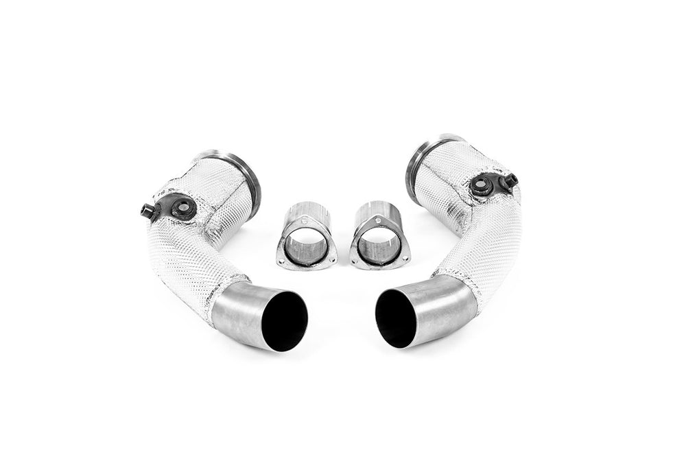 Milltek Sport Downpipe passend für Audi RS6 & RS7 C8 4.0 V8 bi-turbo S8 D5 4.0 V8 80mm (SSXAU871)