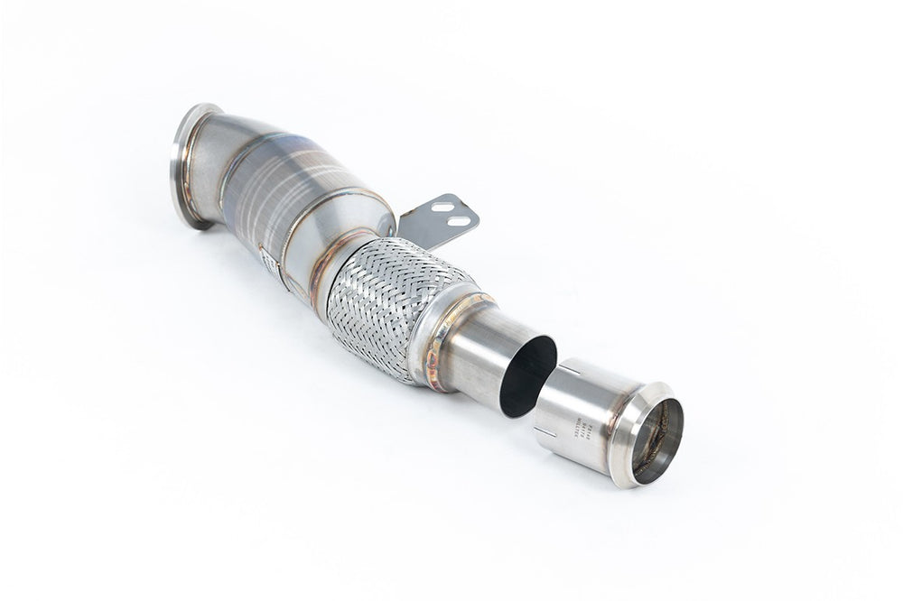 Milltek Sport Downpipe passend für BMW M240 M340 M440 Z4 3.0 & Toyota Supra A90 Coupe 3.0 Turbo