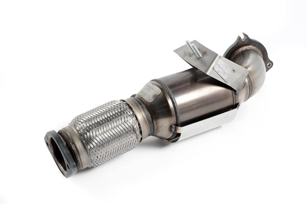Milltek Sport Downpipe passend für Ford Fiesta Mk7/7,5 ST 1.6 EcoBoost 182PS & ST200 69,85mm