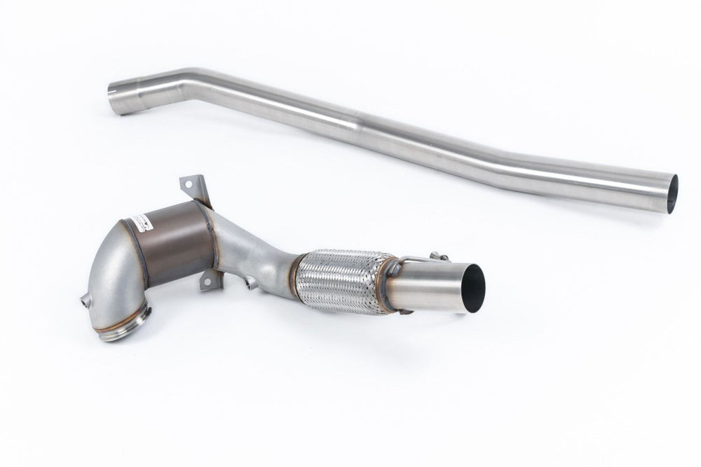 Milltek Sport Downpipe passend für VW Golf Mk7 & 7.5 R 2.0 TSI 300 PS 80mm (SSXVW710)
