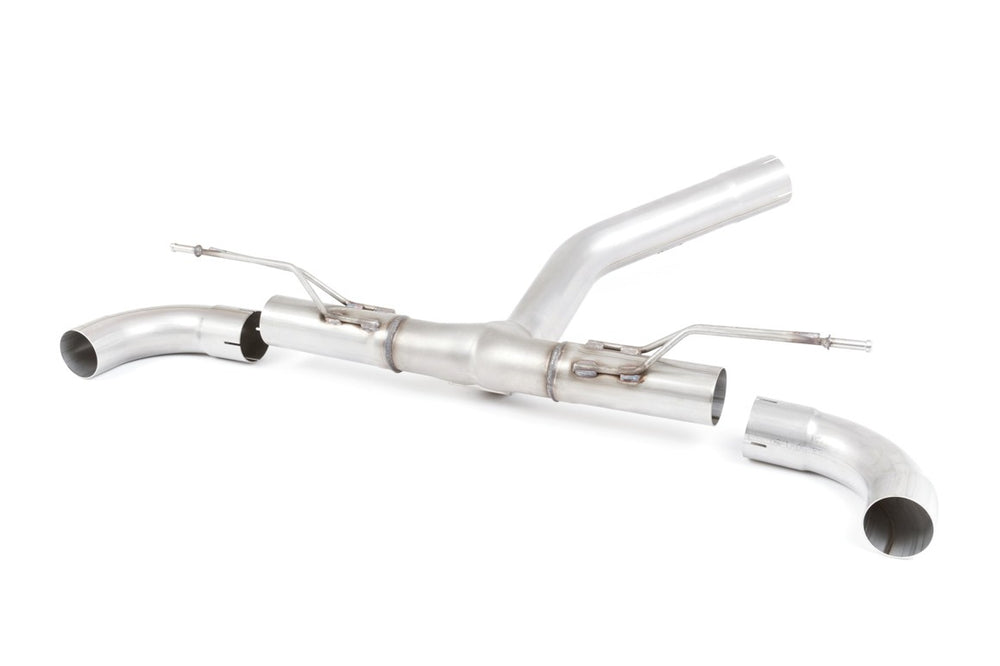 Milltek Sport Endschalldämpfer passend für BMW 1 F20 120i & 125i ungedämpft - mit M135i-Heckdiffusor