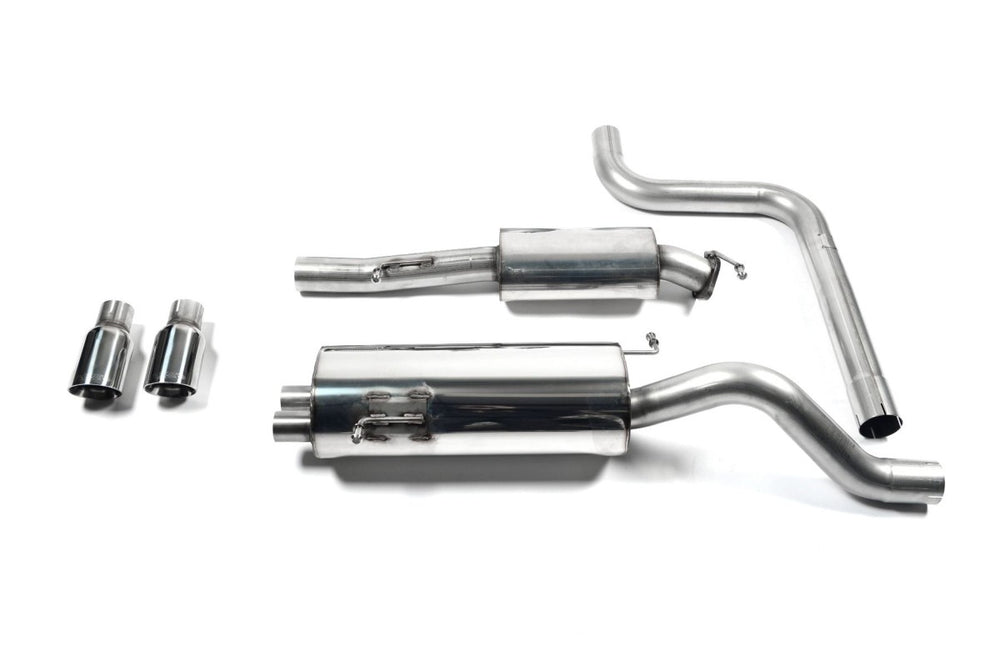 Milltek Sport Rennsport Abgasanlage passend für Ford Fiesta Mk7/7.5 ST 1.6T - resonated