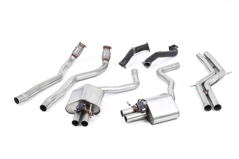 Milltek Sport Sportauspuff passend für Audi RS6 & RS7 C7 Sportback 4.0 V8 TFSI Bi-Turbo quattro