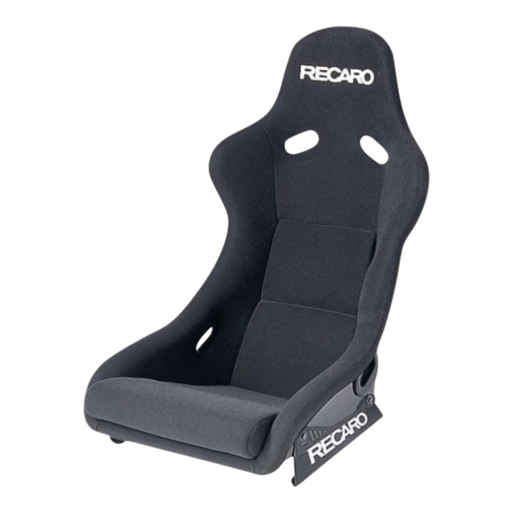 RECARO 070.98.030.184.ET Seat Cover for Pole Position N.G. (FIA) with Belt Trim Below, Nylon Velor Black