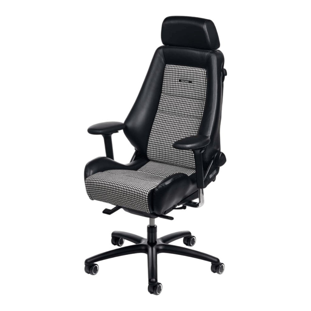 RECARO 088.00.0B31-H Swivel Chair Classic LX Star, Houndstooth / Pepita Fabric
