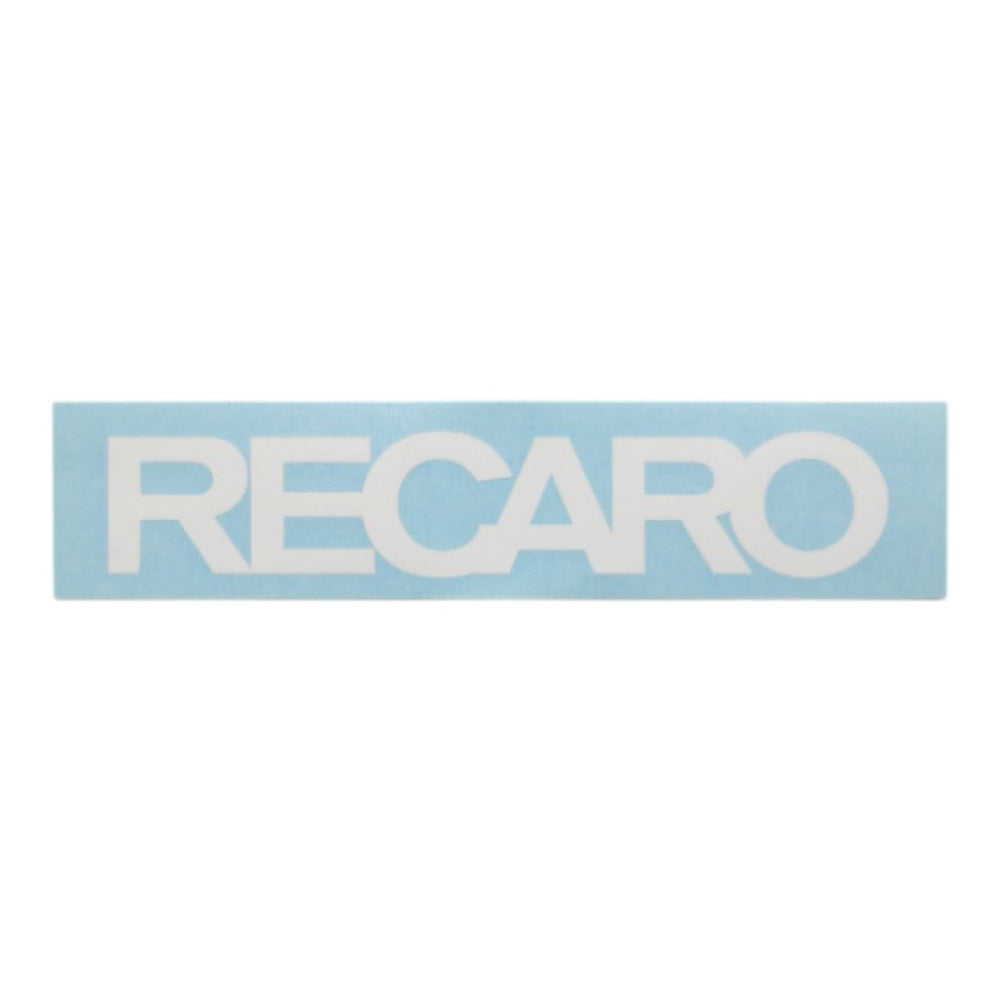 RECARO 21000355 Sticker 160*29 mm, White
