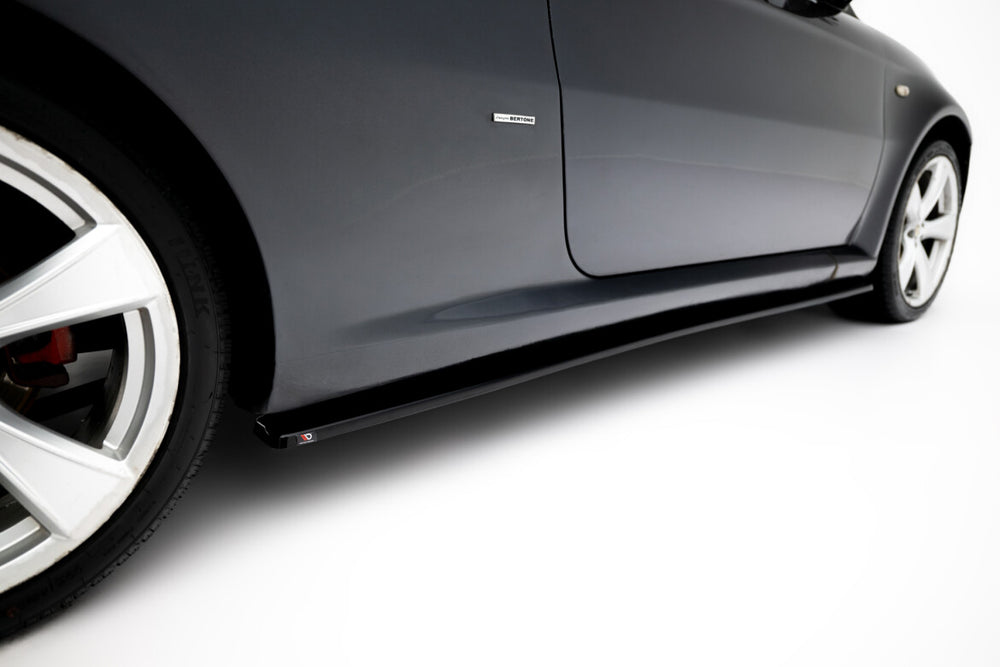 Maxton Parts - Seitenschweller Ansatz (Paar) passend für Alfa Romeo GT schwarz Hochglanz