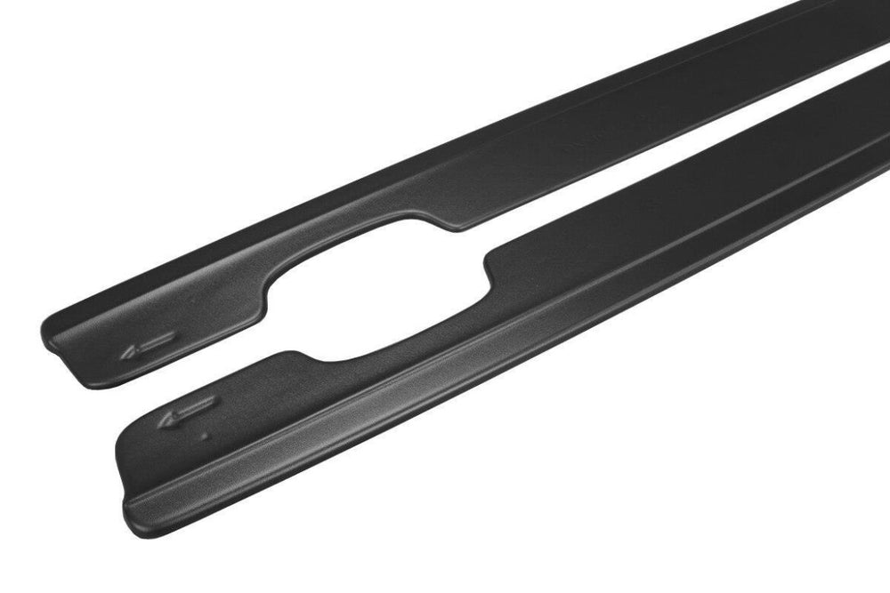 Maxton Parts - Seitenschweller Ansatz (Paar) passend für BMW M3 E46 Coupe schwarz Hochglanz