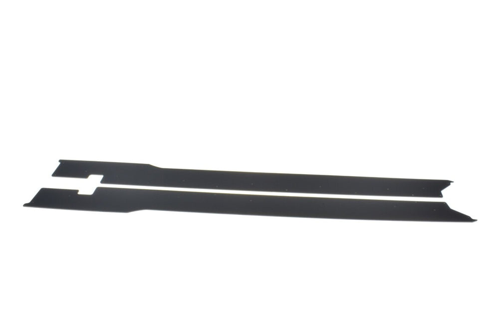 Maxton Parts - Seitenschweller Ansatz (Paar) passend für JAGUAR F-TYPE schwarz matt