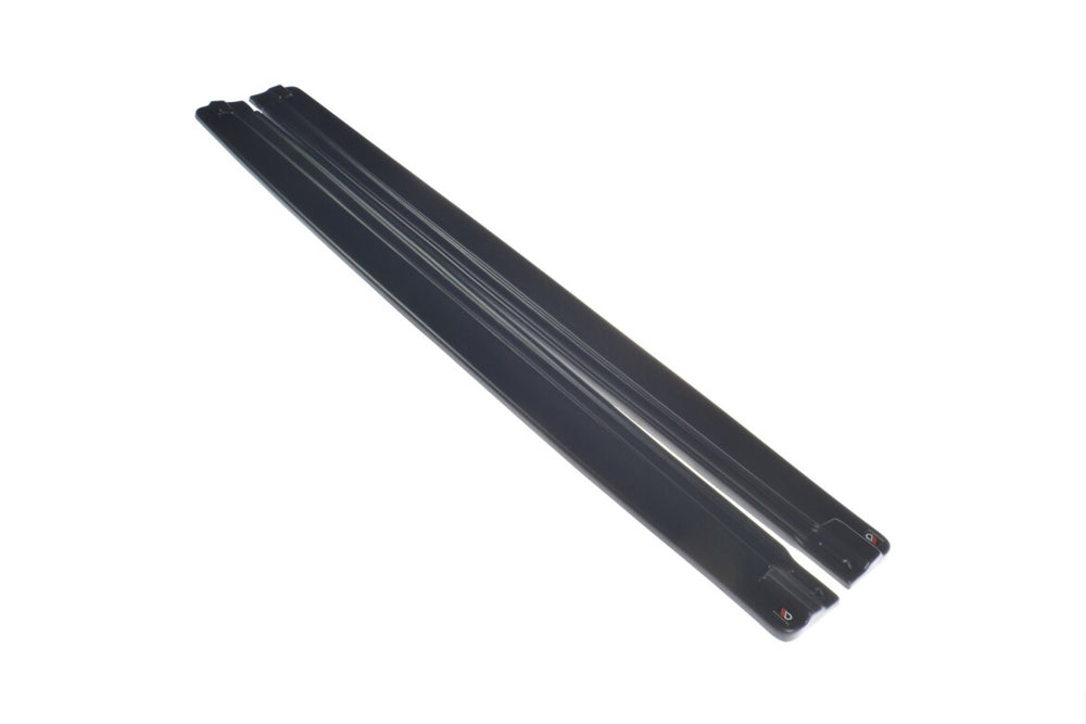 Maxton Parts - Seitenschweller Ansatz (Paar) passend für Mazda CX-5 FL schwarz Hochglanz